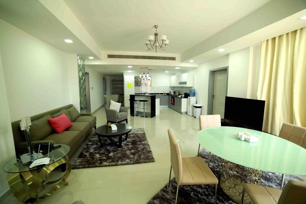 Seef Avenue Suites Manáma Kültér fotó