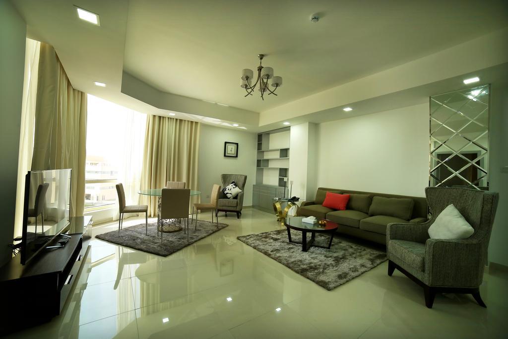 Seef Avenue Suites Manáma Kültér fotó